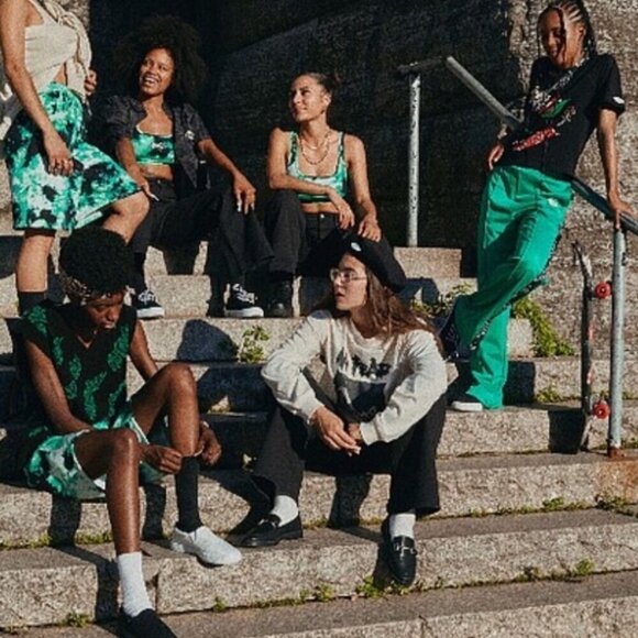 H&M x No Fear collab long sleeve topSmall - Picture 4 of 7